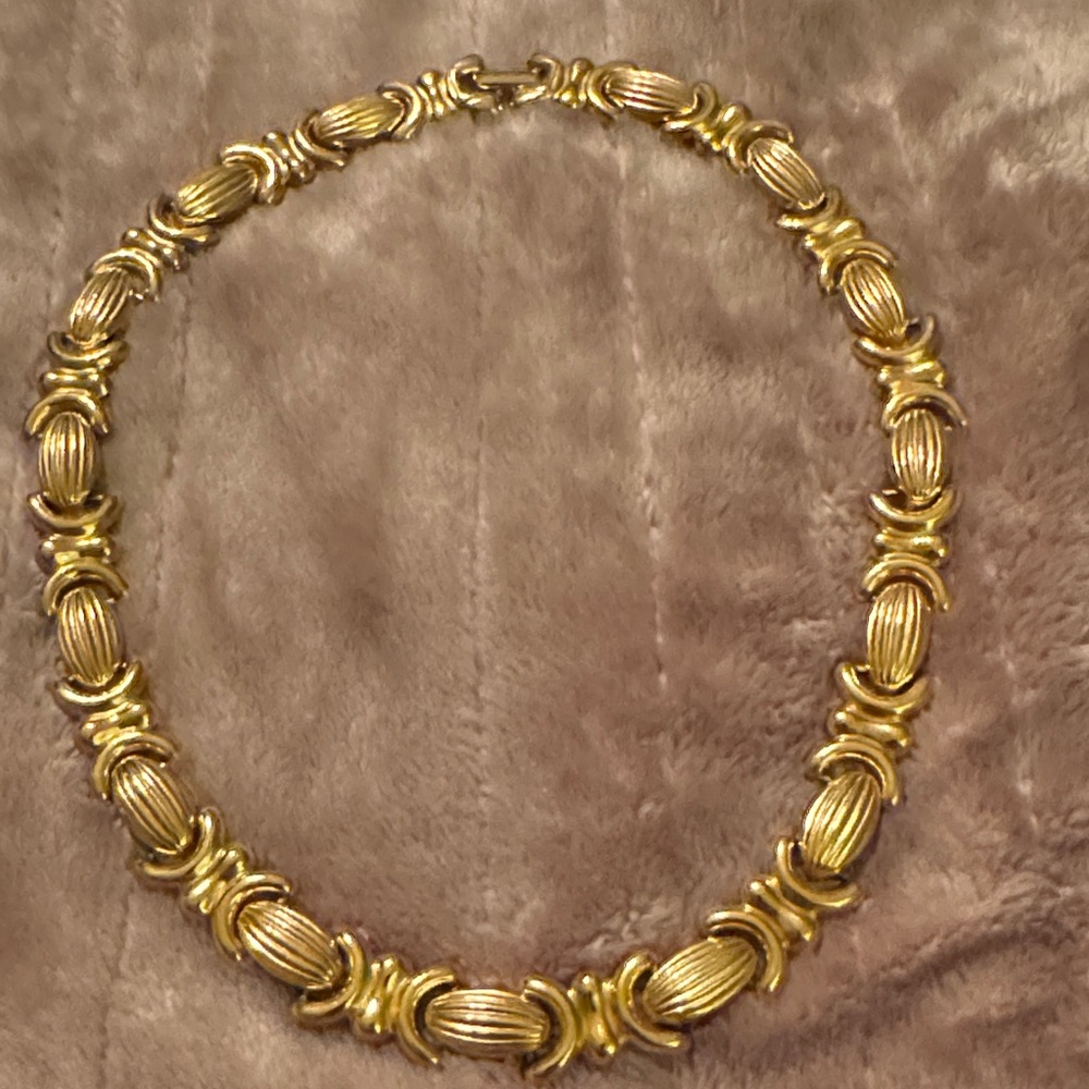 Nina Ricci Gold-Tone Statement Necklace